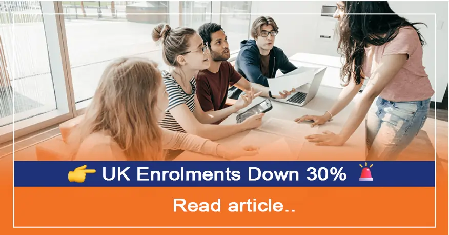 UK Student Enrolments Drop Sharply in 2026 – What’s Happening?